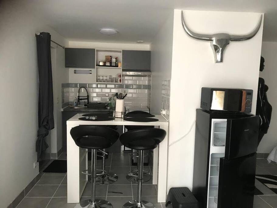Colymini Studio 2 Personnes Raffine Sourzac Luaran gambar
